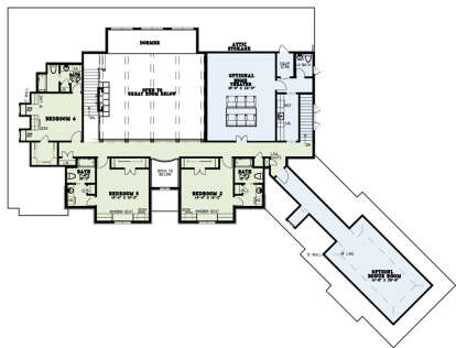House Plan House Plan #13193 Drawing 2
