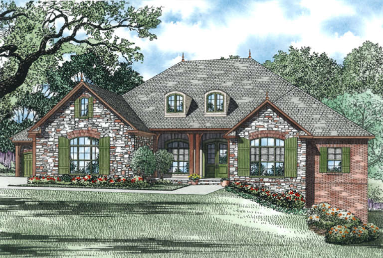 House Plan House Plan #13195 Front Elevation
