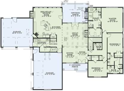 Floorplan 2 for House Plan #110-00873