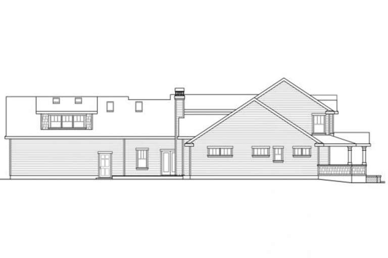 Cottage House Plan #035-00373 Elevation Photo