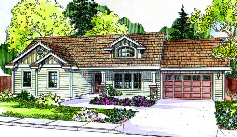 House Plan House Plan #1324 Front Elevation