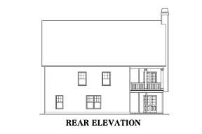 Cottage House Plan #009-00115 Elevation Photo