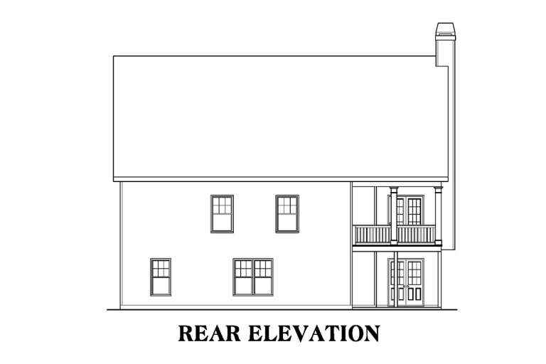 Cottage House Plan #009-00115 Elevation Photo
