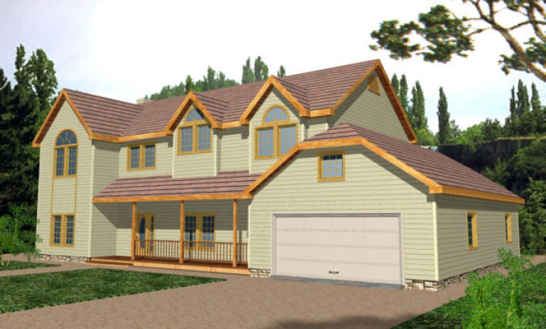 House Plan House Plan #1344 Front Elevation