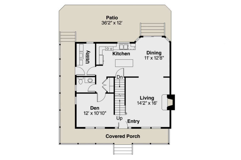 House Plan House Plan #13440 Drawing 1