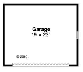Garage for House Plan #035-00560