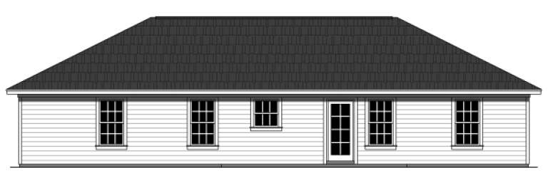 Country House Plan #348-00202 Elevation Photo