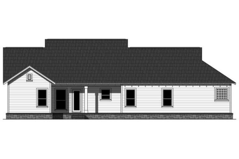 Craftsman House Plan #348-00204 Elevation Photo