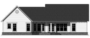 Country House Plan #348-00205 Elevation Photo