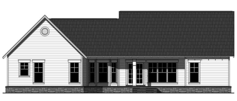 Country House Plan #348-00205 Elevation Photo