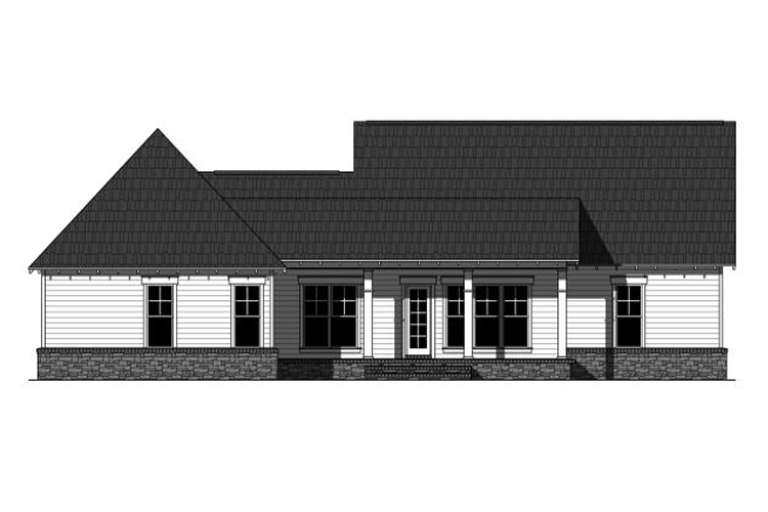 Country House Plan #348-00206 Elevation Photo