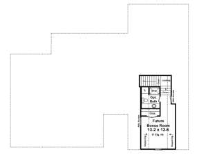 Bonus Room for House Plan #348-00206