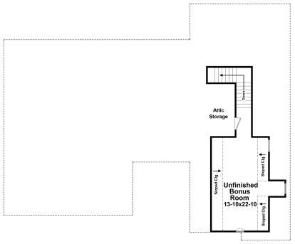 Bonus Room for House Plan #348-00207