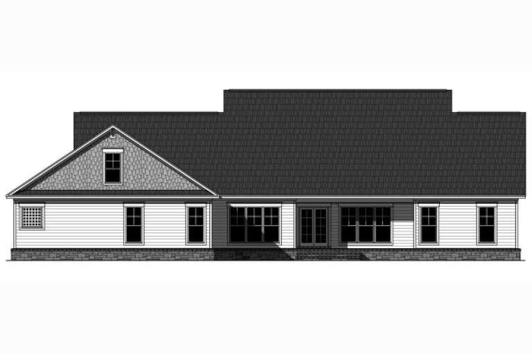 Country House Plan #348-00208 Elevation Photo
