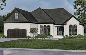 Traditional House Plan #110-00877 Elevation Photo