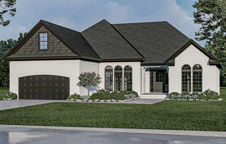 Traditional House Plan #110-00877 Elevation Photo
