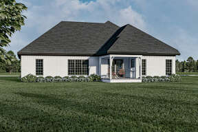 Traditional House Plan #110-00877 Elevation Photo