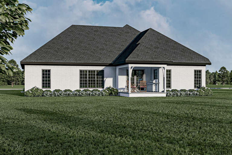 Traditional House Plan #110-00877 Elevation Photo