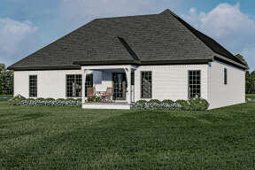 Traditional House Plan #110-00877 Elevation Photo