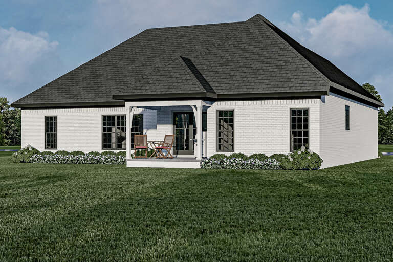 Traditional House Plan #110-00877 Elevation Photo