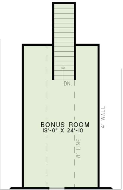 Second Floor for House Plan #110-00879