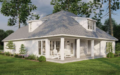 Cottage House Plan #110-00881 Elevation Photo