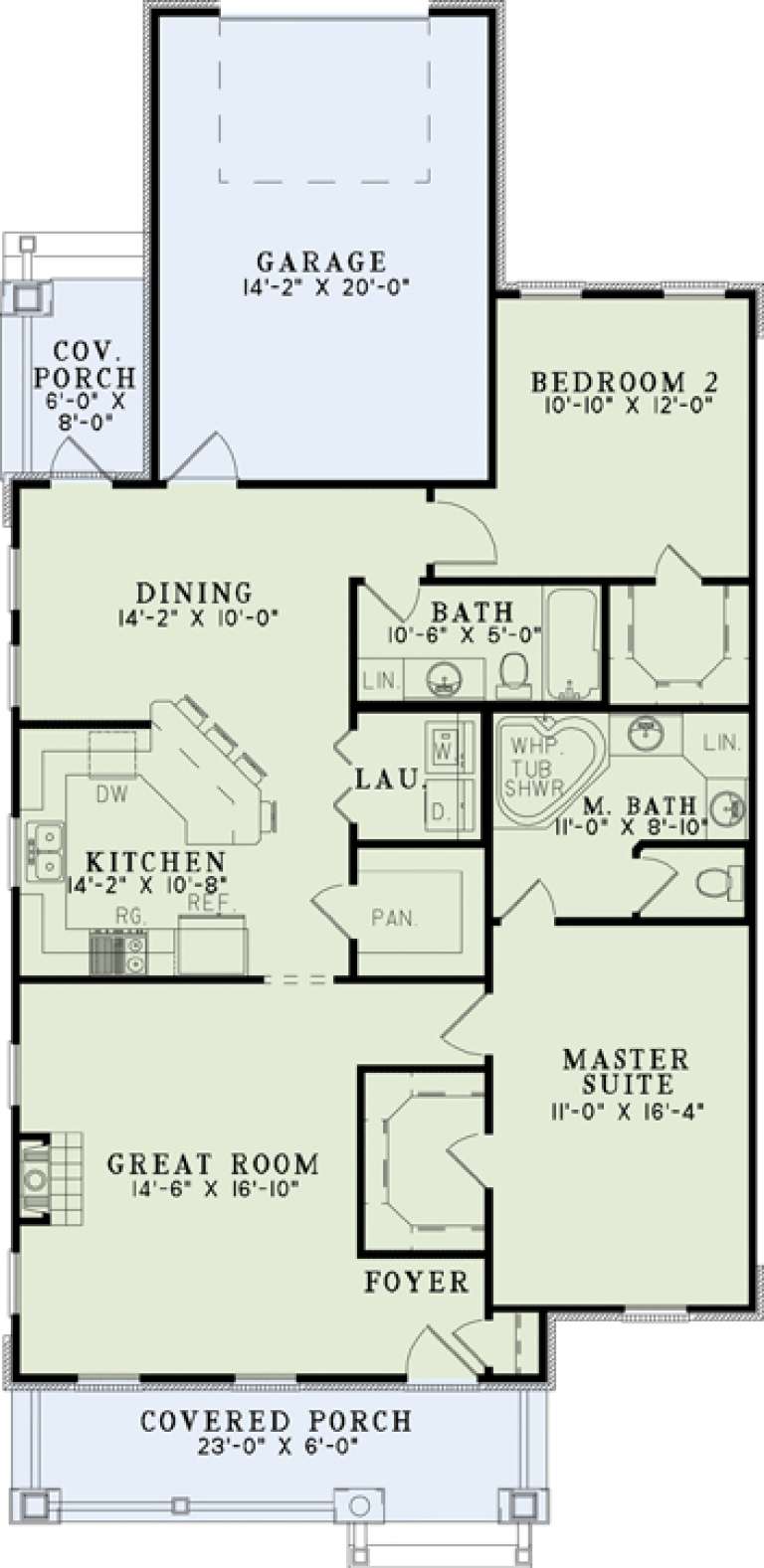 House Plan House Plan #13462 Drawing 1