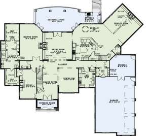 Floorplan 2 for House Plan #110-00889