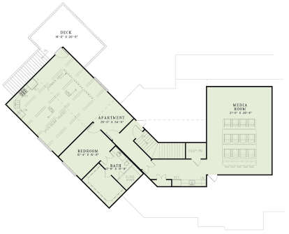 Second Floor for House Plan #110-00891