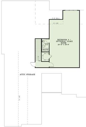 Floorplan 2 for House Plan #110-00895