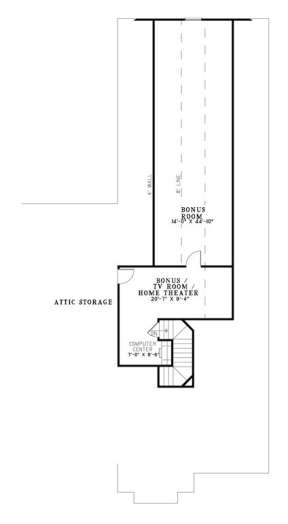 Second Floor for House Plan #110-00896