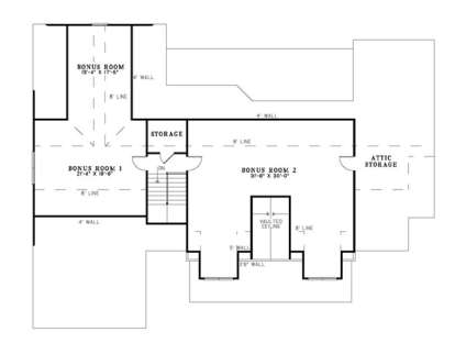Floorplan 2 for House Plan #110-00897