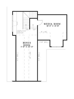 Floorplan 2 for House Plan #110-00898