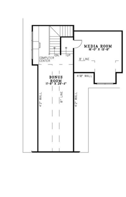 Floorplan 3 for House Plan #110-00899