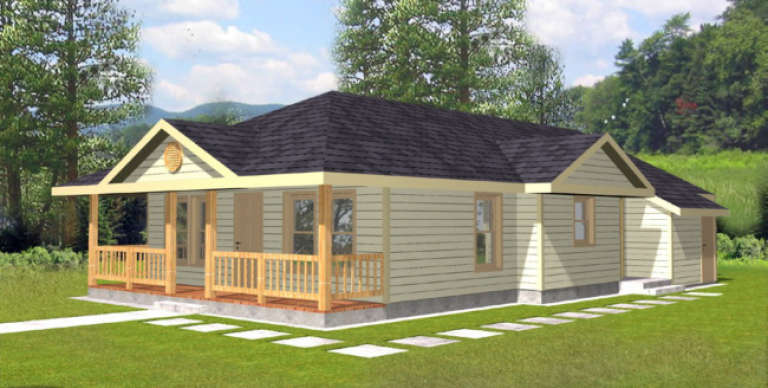 House Plan House Plan #1348 Front Elevation
