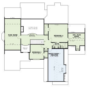 Floorplan 2 for House Plan #110-00901