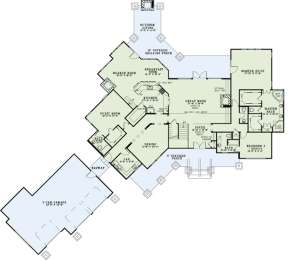 Main Floor  for House Plan #110-00903