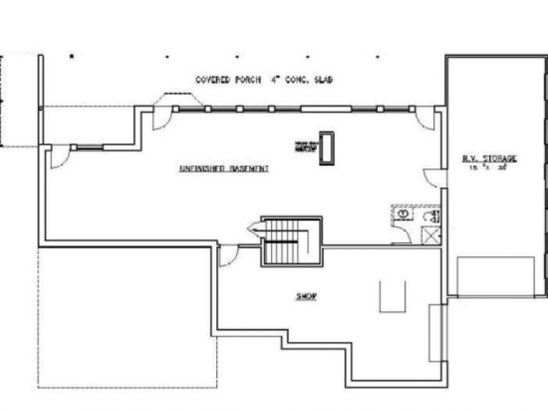 House Plan House Plan #1349 Drawing 1