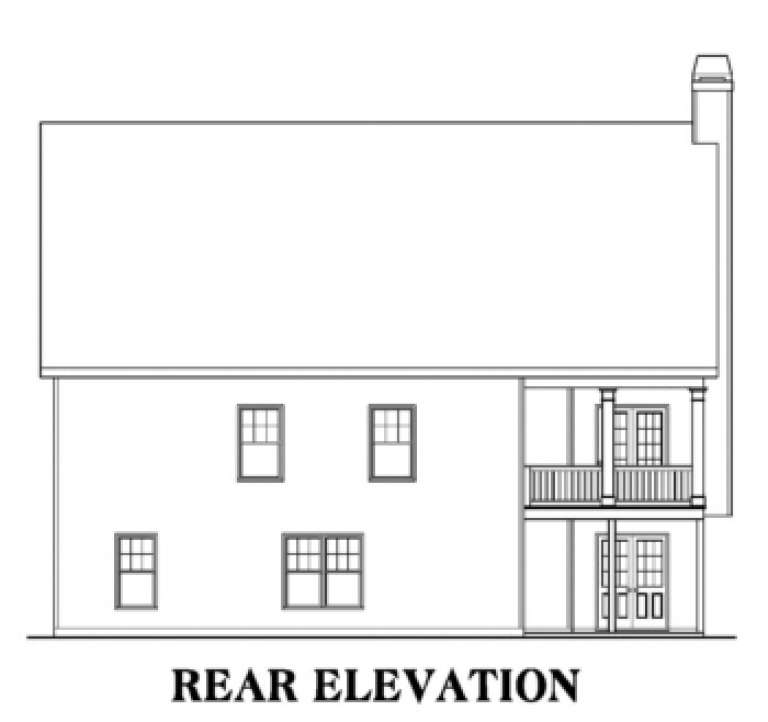 Craftsman House Plan #009-00117 Elevation Photo