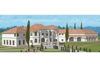 Contemporary House Plan #039-00099 Elevation Photo