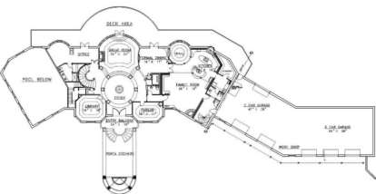 FirstFloor for House Plan #039-00099