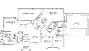 Floorplan for House Plan #039-00101