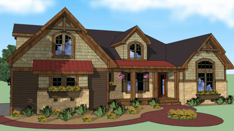 Craftsman House Plan #098-00260 Additional Photo