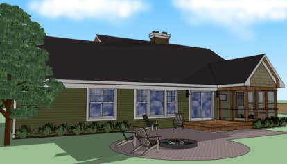 Southern House Plan #098-00261 Additional Photo