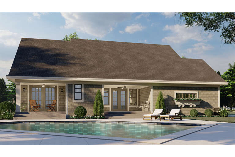 Bungalow House Plan #098-00263 Elevation Photo
