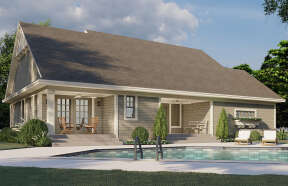 Bungalow House Plan #098-00263 Elevation Photo