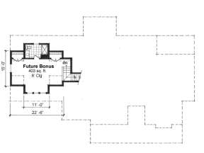 Bonus Room for House Plan #098-00267