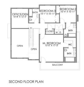 Floorplan 2 for House Plan #4396-00001