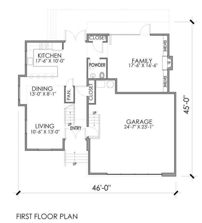 House Plan House Plan #13549 Drawing 1