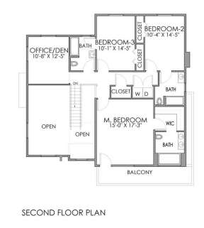 Floorplan 2 for House Plan #4396-00002